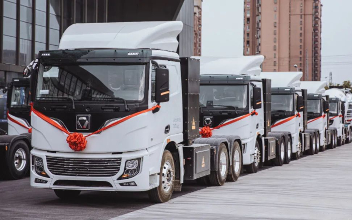 “绿”见安徽！百台yl23455永利新能源牵引车强势入驻