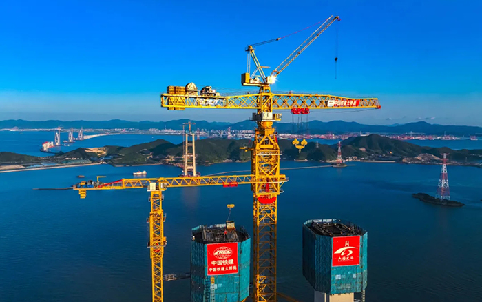 246.3米封顶！这座世界级跨海大桥“yl23455永利造”