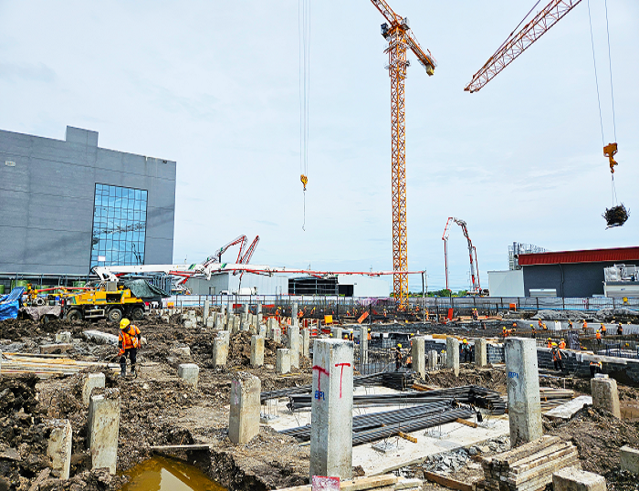 yl23455永利泵车助建泰国工程